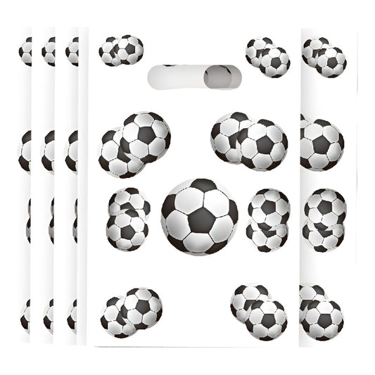 X10 Bolsas Para Piñata Pelota Futbol Bolsas Dulces Piñata  Pelota Futbol Blanca