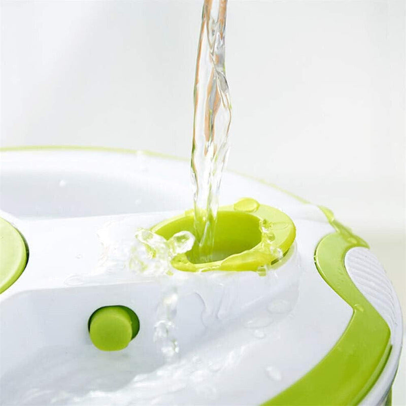 Pack X2 Centrifuga De Verdura Centrifugador Lechuga Secador Blanco/verde