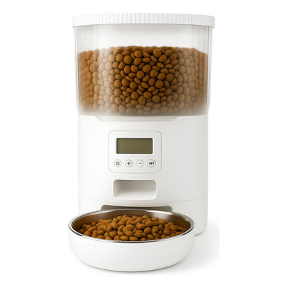 Dispensador Automatico Alimentos Mascotas Comedero 4 Litros