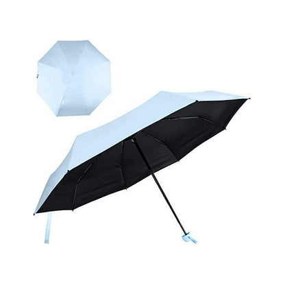 Parasol Retractil Plegable 8 Varill Compacto Esencial Prote