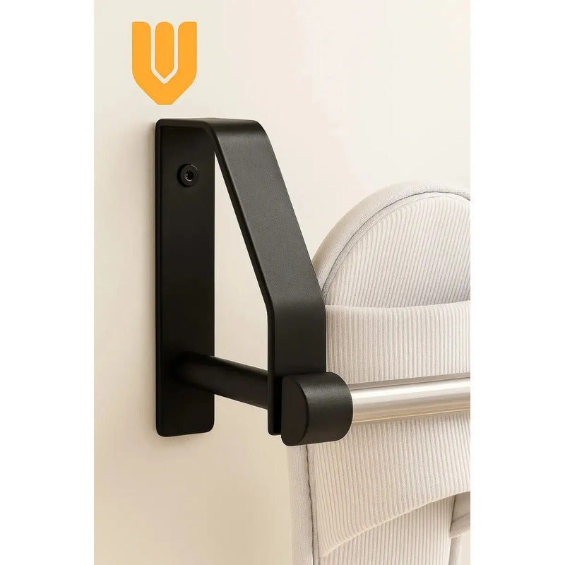 Organizador Zapatero Colgante Tela Resistente Multiuso Close Negro