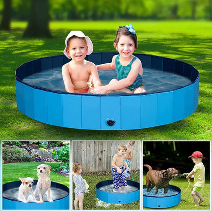 Piscina Para Perros Piscina Plegable Mascotas Perros 120cm