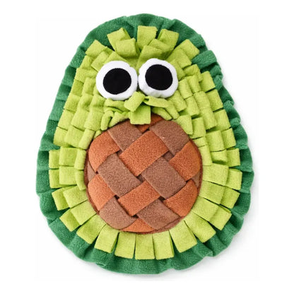Alfombra Olfativa Palta Dispensador Juegos Perros Estimulaci Verde Palta Aguacate Natural Tonos Hoja Jardin Mascota Juguete Interactivo Estimulacion Mental Tela Suave Lavable Resist