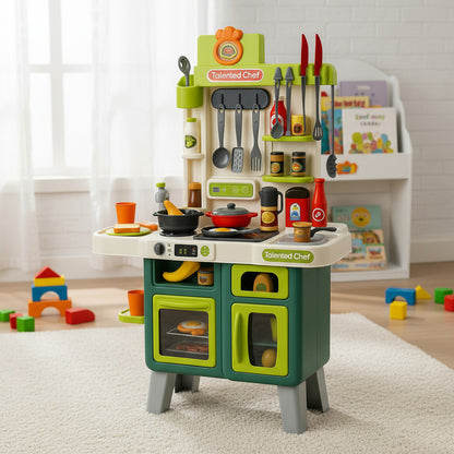 Cocina Infantil Juego Niños Juguete Set Cocina 104 Piezas