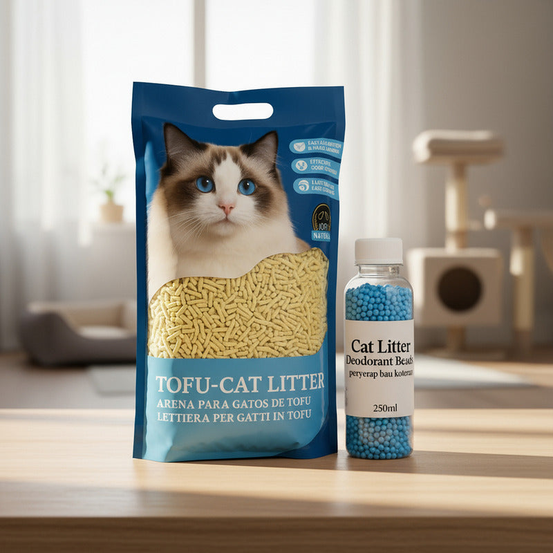 Arena Tofu Arena Sanitaria 2 Kg Aromatizador Arena Gato