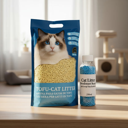 Arena Tofu Arena Sanitaria 2 Kg Aromatizador Arena Gato