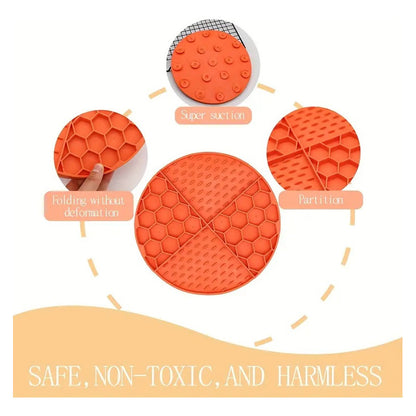 Lickimat Comedero Lento Perros Gatos Almohadilla Para Lamer