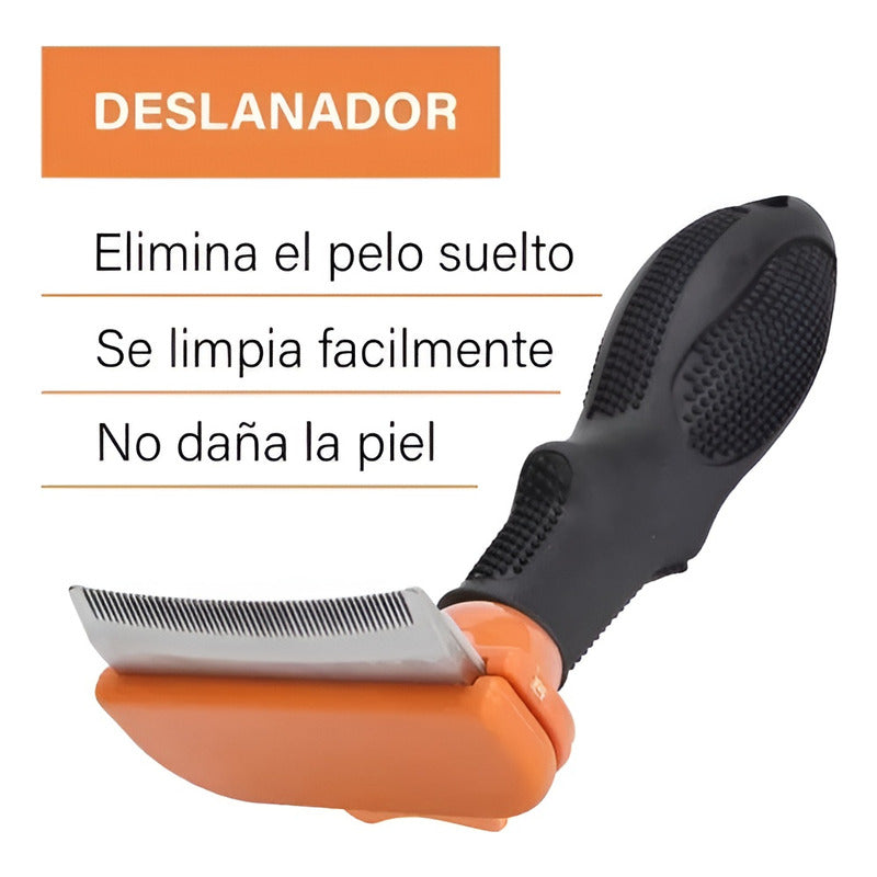 Cepillo Deslanador Perros Cepillo Quita Pelos Deslanador M