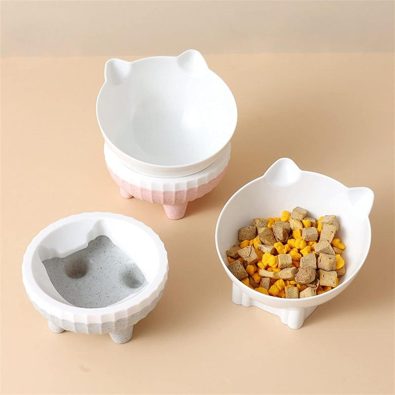 Plato Comida Perro Plato Alto Inclinable Plato Mascota