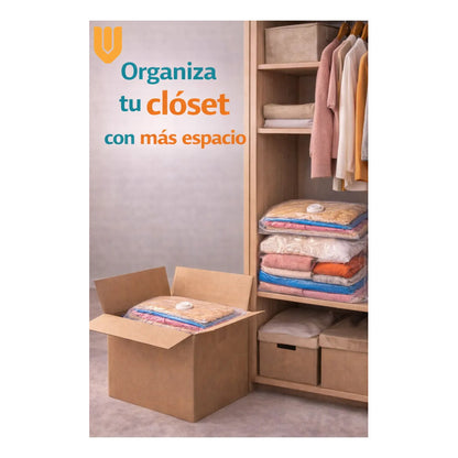 Vitrineon Bolsa Compresora Reutilizable Ahorro Espacial