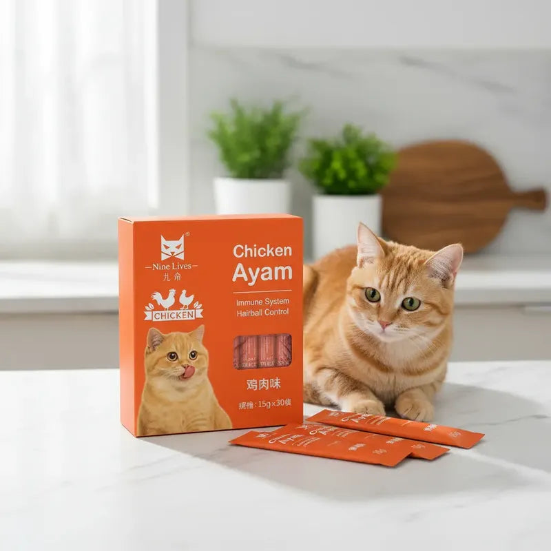 X30 Snack Para Gato Alimento Humedo Gato Comida Para Gatito