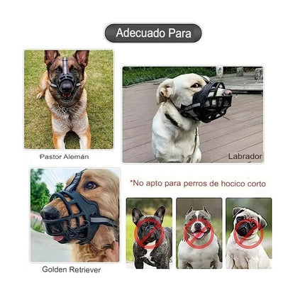 Bozal Perro Grandes Bozal Para Perro Bozal Perro Grande Xxl Negro Xxl