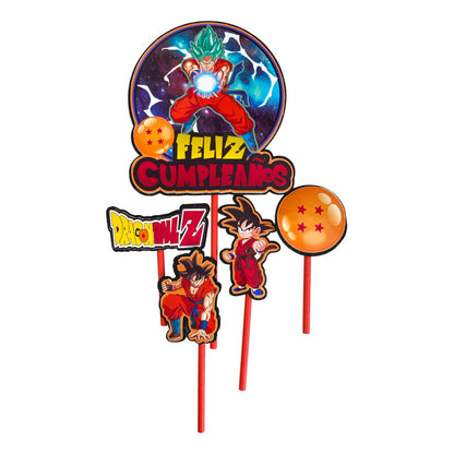 Topper Cumpleaños Torta Cotillon Cup Cake Fiestas Decoracion