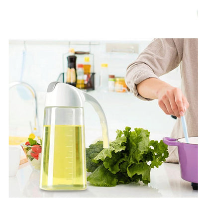 2 Aceiteras Botellas De Aceite Botella Vidrio Alcuza Vidrio