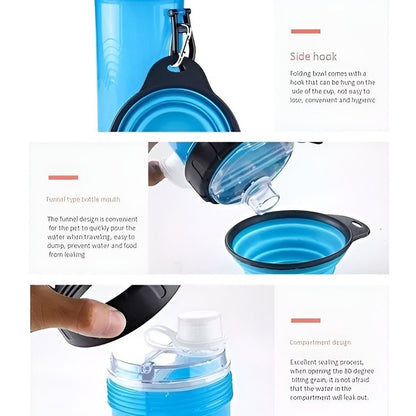 Botella Dispensador De Agua Alimento Dispensador Snack Agua