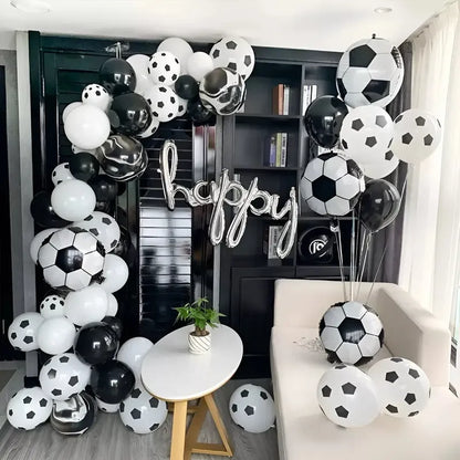 100 Globos Futbol Pelota Futbol Decoracion Fiesta Globos 214 Blanco