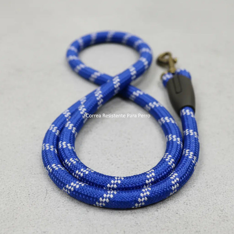 Correa Resistente Para Perro Correa Accesorio De Mascota Azul
