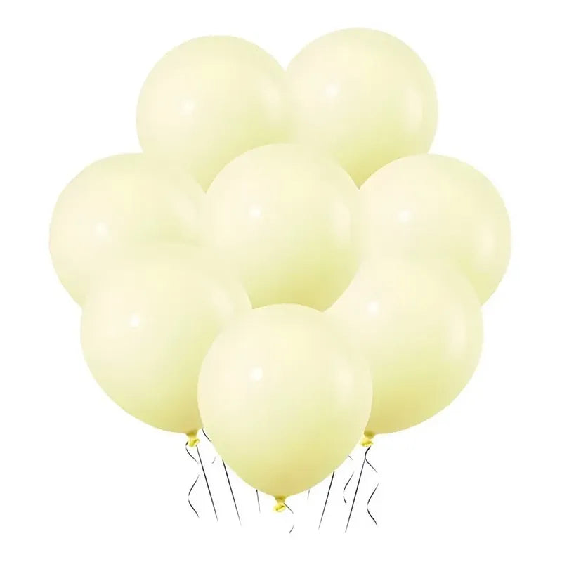 X25 Globos Globos Cumpleaños Globo Unicolor Decoracion 557 Amarillo