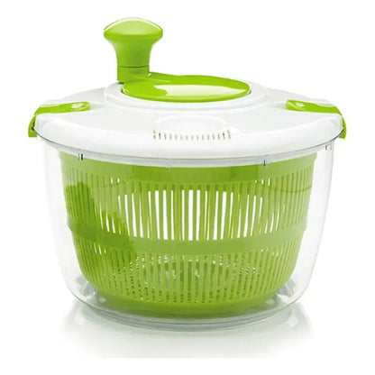 Centrifuga Verduras Secador Manual Ensaladas Frutas Hogar Blanco/verde Blanco/verde