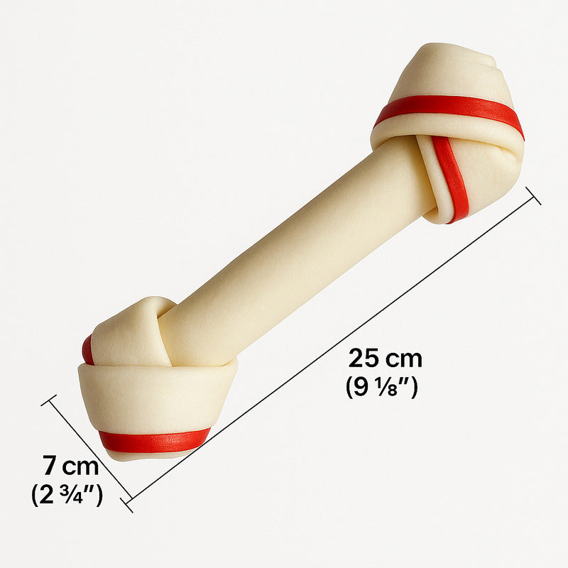 Hueso Perro Cartilago Masticable Higiene Dental Sabor Carne