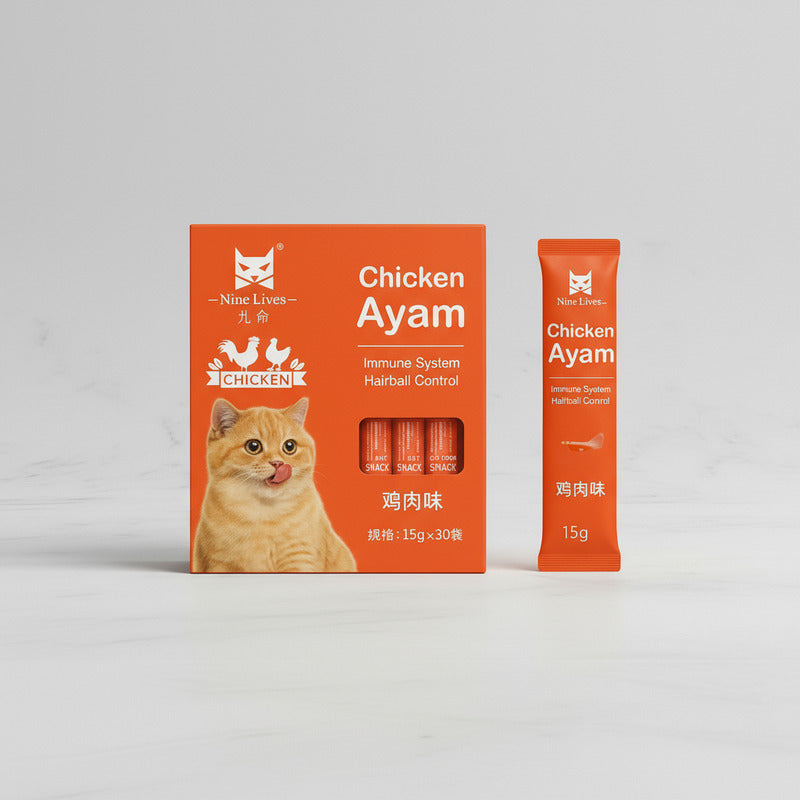 X30 Snack Para Gato Alimento Humedo Gato Comida Para Gatito