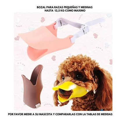 Bozal Para Perros Tipo Pato Mascotas Perro Bozal Perro L