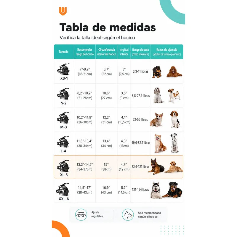 Bozal Perro Grandes Bozal Para Perro Bozal Perro Grande Xl