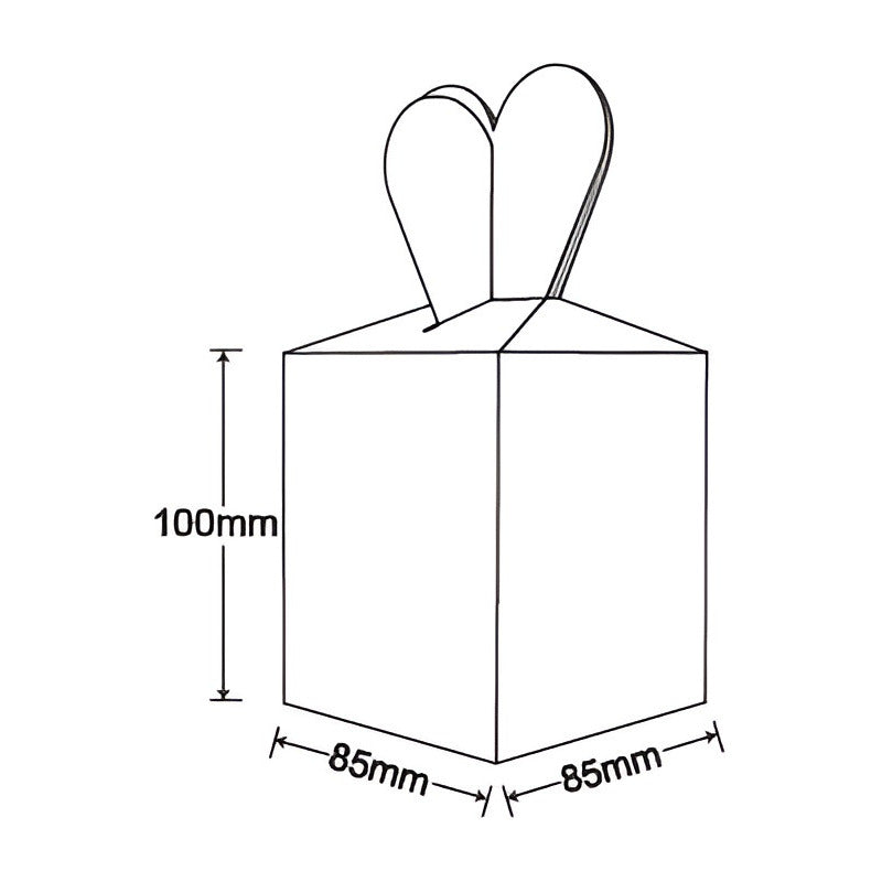 X6 Cajas De Regalo Para Dulces Cotillón Decoración Cumpleaño