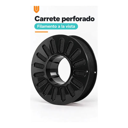 Filamento Impresora 3d Negro 1,75mm ±0,02mm Rollo Carrete Negro Filamento Impresión Tridimensional Bobina Rollo Carrete Negro Modelado Digital Prototipos Figuras Diseños Maquetas 1,75 Mm