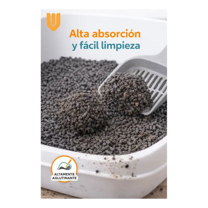 Arena Tofu Arena Sanitaria Arena Aglutinante Tofu 2.5 Kg 1 Unidad Carbón Activado Lavanda