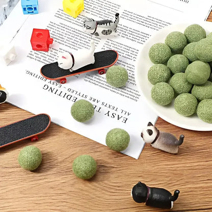 X8 Bola Catnip Para Gatos Juguetes De Gato Snack Para Gatos X8 Catnip Verde X-313