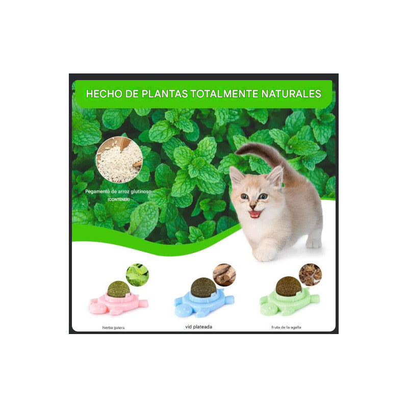 Bola Hierba Gatera Catnip Para Gatos Bola Snack Catnip