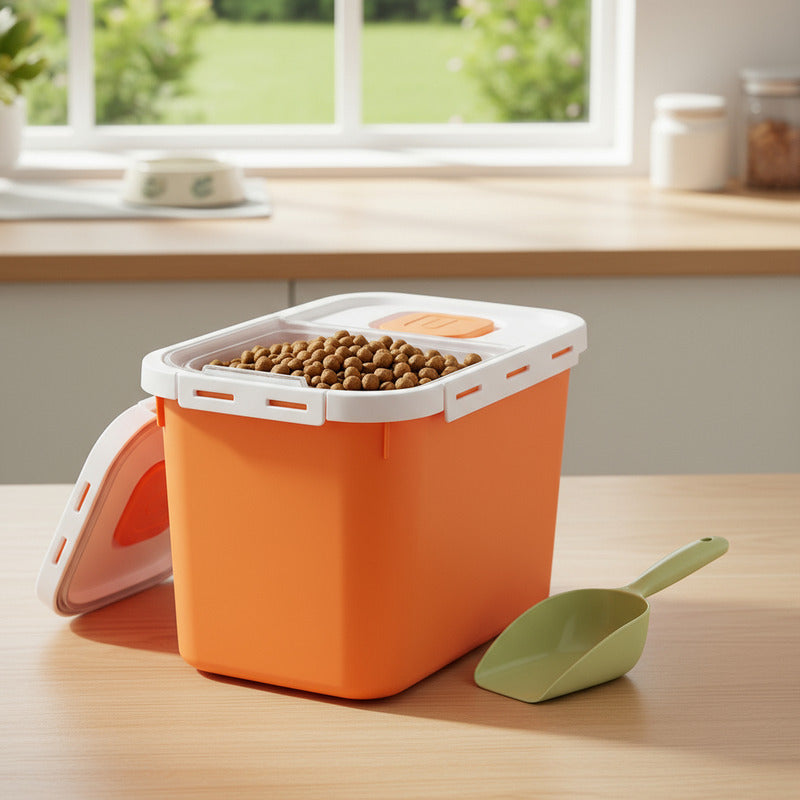 Recipientes De Alimentos Para Perros Gatos Cierre Hermético