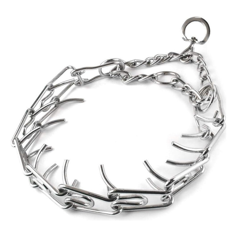 2 Collar De Adiestramiento Collar Adiestramiento Perro 60 Cm Plateado 60 Cm