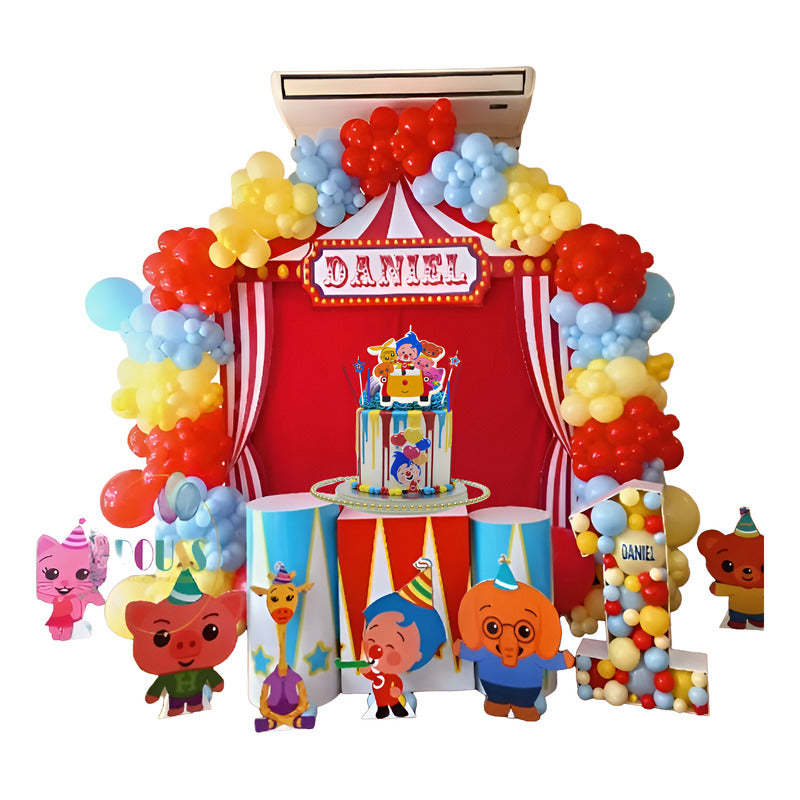 Set 7 Velas Plim Plim Feliz Cumpleaños Vela Plim Plim Fiesta